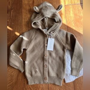 New Jamie Kay Bear Cardigan - 2Y